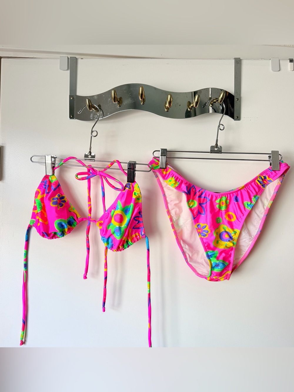 Mirror Palais Pink Triangle Bikini